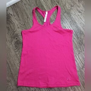 Under Armour Fuschia Racer Back Tank Top Size XL New